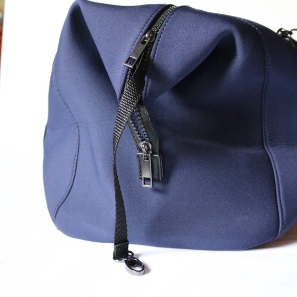 Summer & Rose Weekender Bag Tote Navy Blue NeoPrene Travel Unisex - Picture 4 of 8